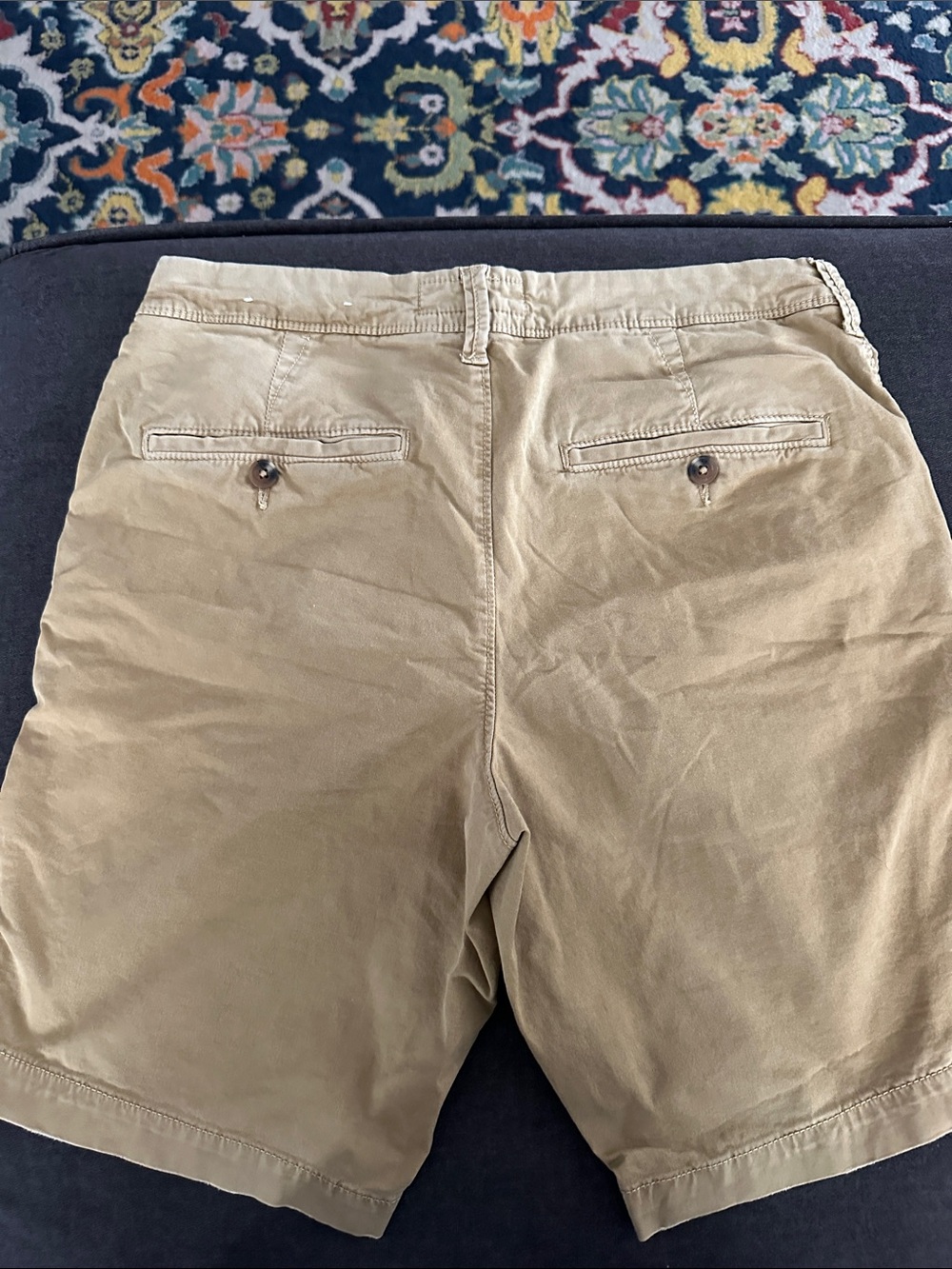 American Eagle Men's Shorts - Tan and Khaki Two-Pack - Picture 13 of 15